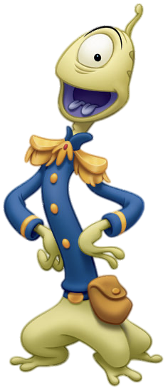Stitch character Agent Pleakley