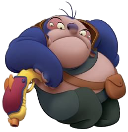 Stitch character Dr. Jumba Jookiba