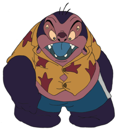 Stitch character Dr. Jumba