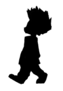 The Boondocks Huey Freeman silhouette
