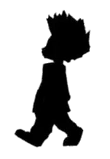 The Boondocks Huey Freeman silhouette