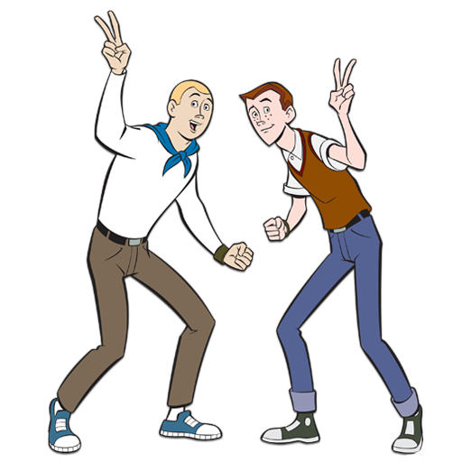 The Venture Bros Hank and Dean Peace