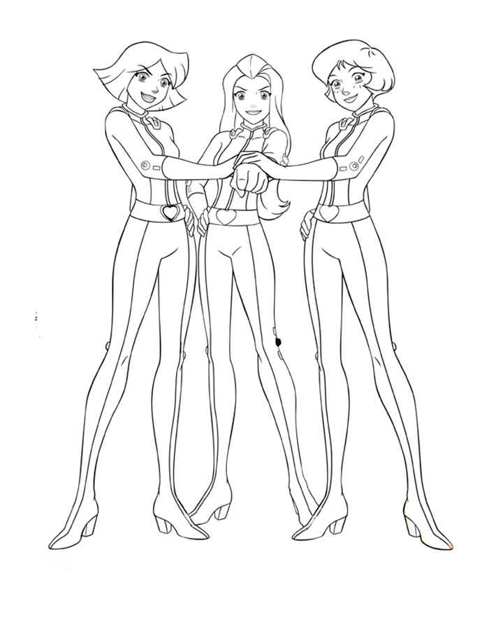 Totally Spies Girlfriends