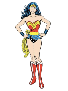 Wonder Woman posing