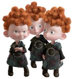 Brave Meridas Brothers