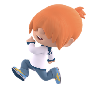 Cleo Cuquin Pelusin running
