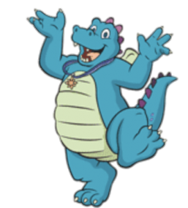 Check out this transparent Dragon Tales Happy Ord PNG image