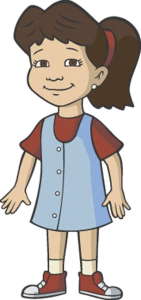 Dragon Tales character Emmy smiling