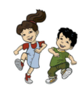 Dragon Tales characters Emmy and Max