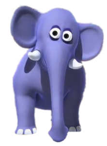 Elephant from Monkey See Monkey Do