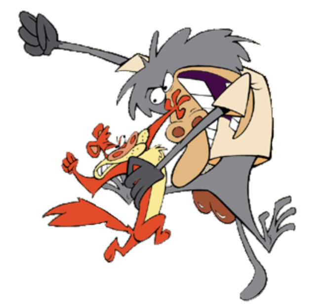 I M Weasel and I R Baboon Fighting
