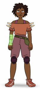 Infinity Train character Grace Monroe