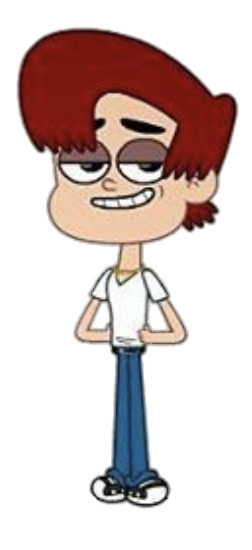 Looped character Kyle smiling