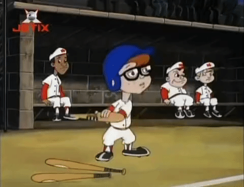 Louie at Baseball Game