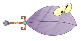 Mighty Magiswords Clam Clamp Sword