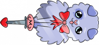 Mighty Magiswords Cuddle Puppy Sword