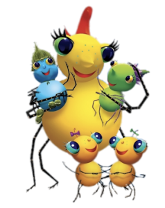 Check out this transparent Miss Spider with Little Ones PNG image