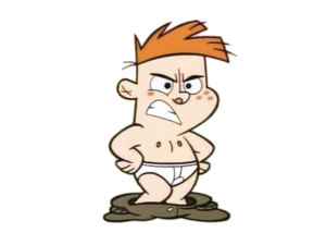 My Gym Partner character Adam Lost his Pants