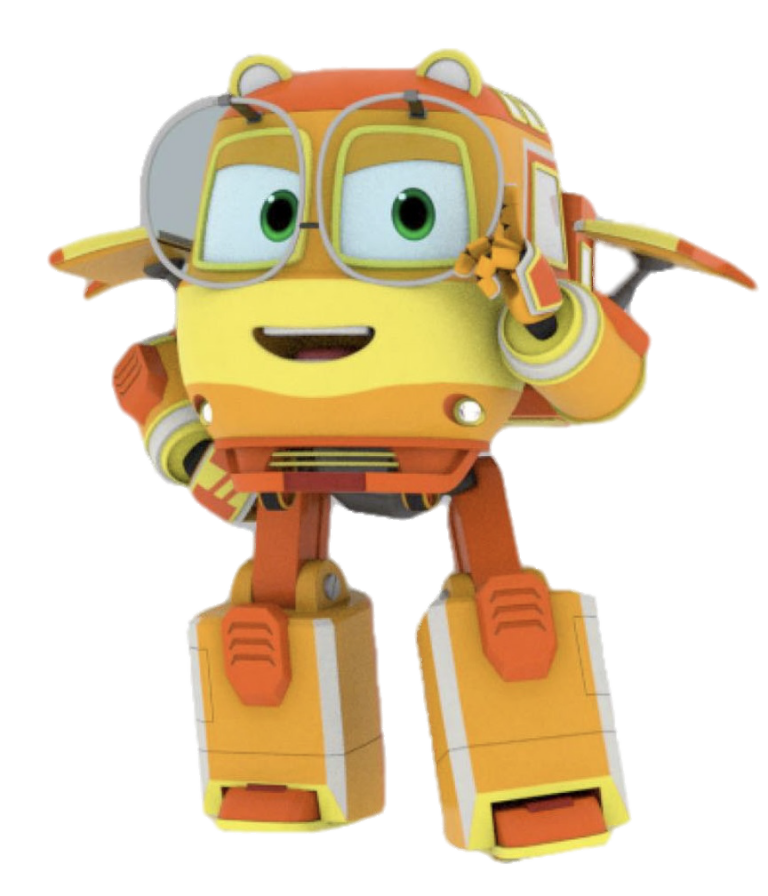 yellow colour robot car