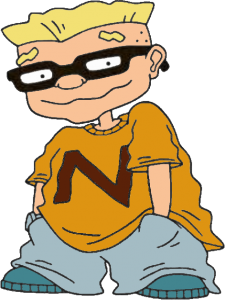 Rocket Power character Sam Squid Hands in Pockets