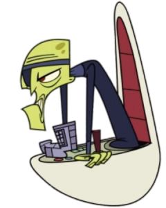 Sidekick character Professor Pamplemoose