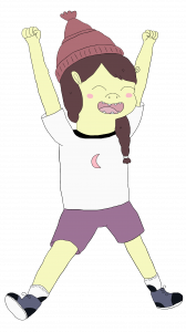 Summer Camp Island character Alexa Hurray