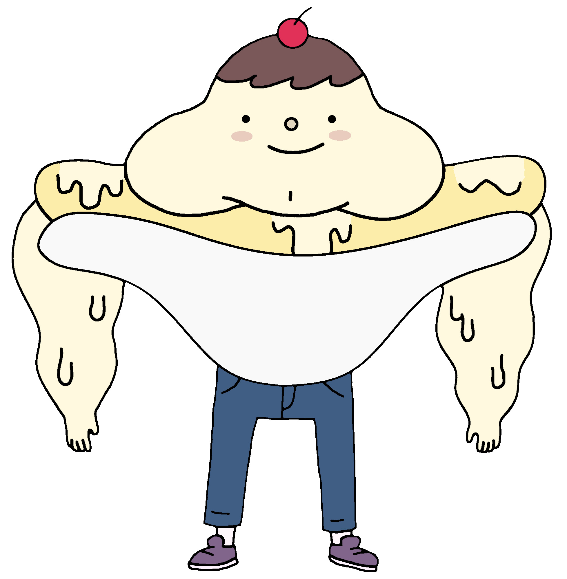 Summer Camp Island character Popular Banana Split