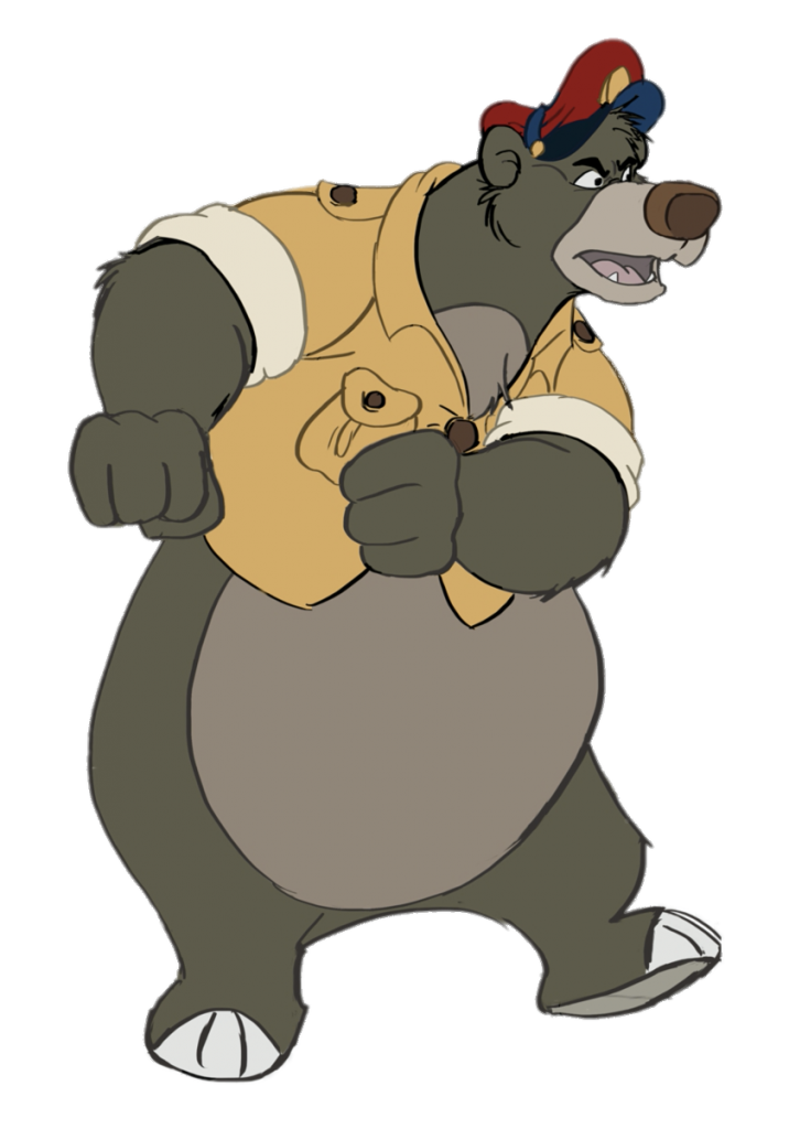 TaleSpin Baloo angry