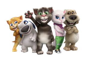 Talking Tom and Friends Waving