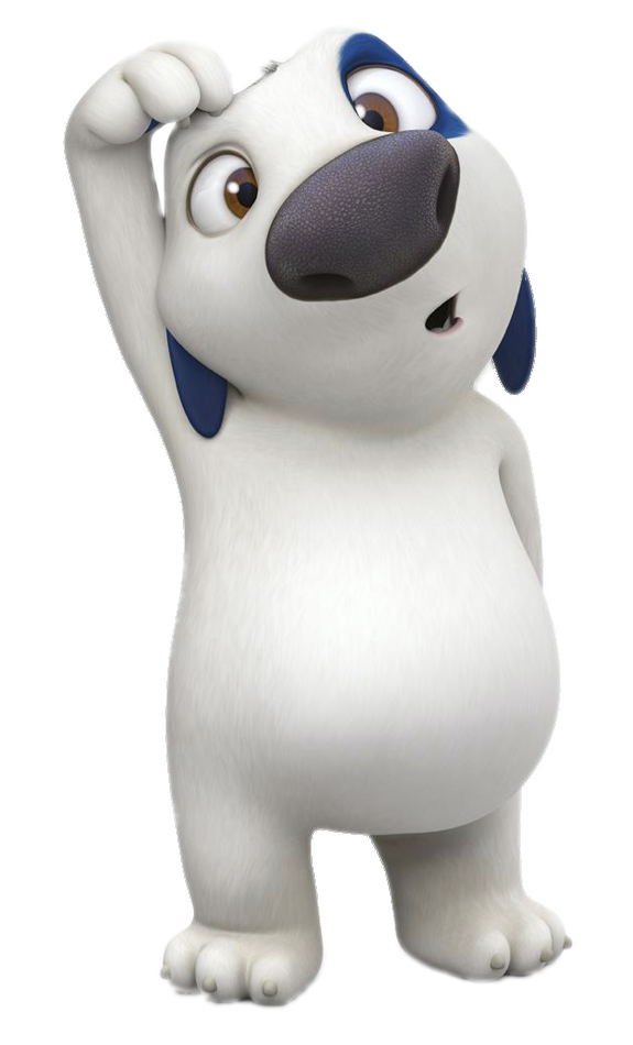 Check out this transparent Talking Tom character Hank Scratching Head PNG  image