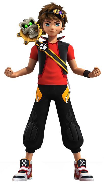 Check out this transparent Zak Storm strong pirate PNG image