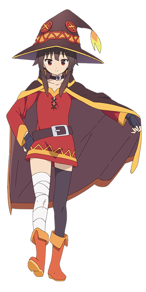 KonoSuba – Megumin the Archwizard – PNG Image