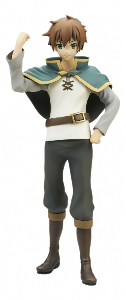 KonoSuba – Satou Kazuma Fist in the Air – PNG Image