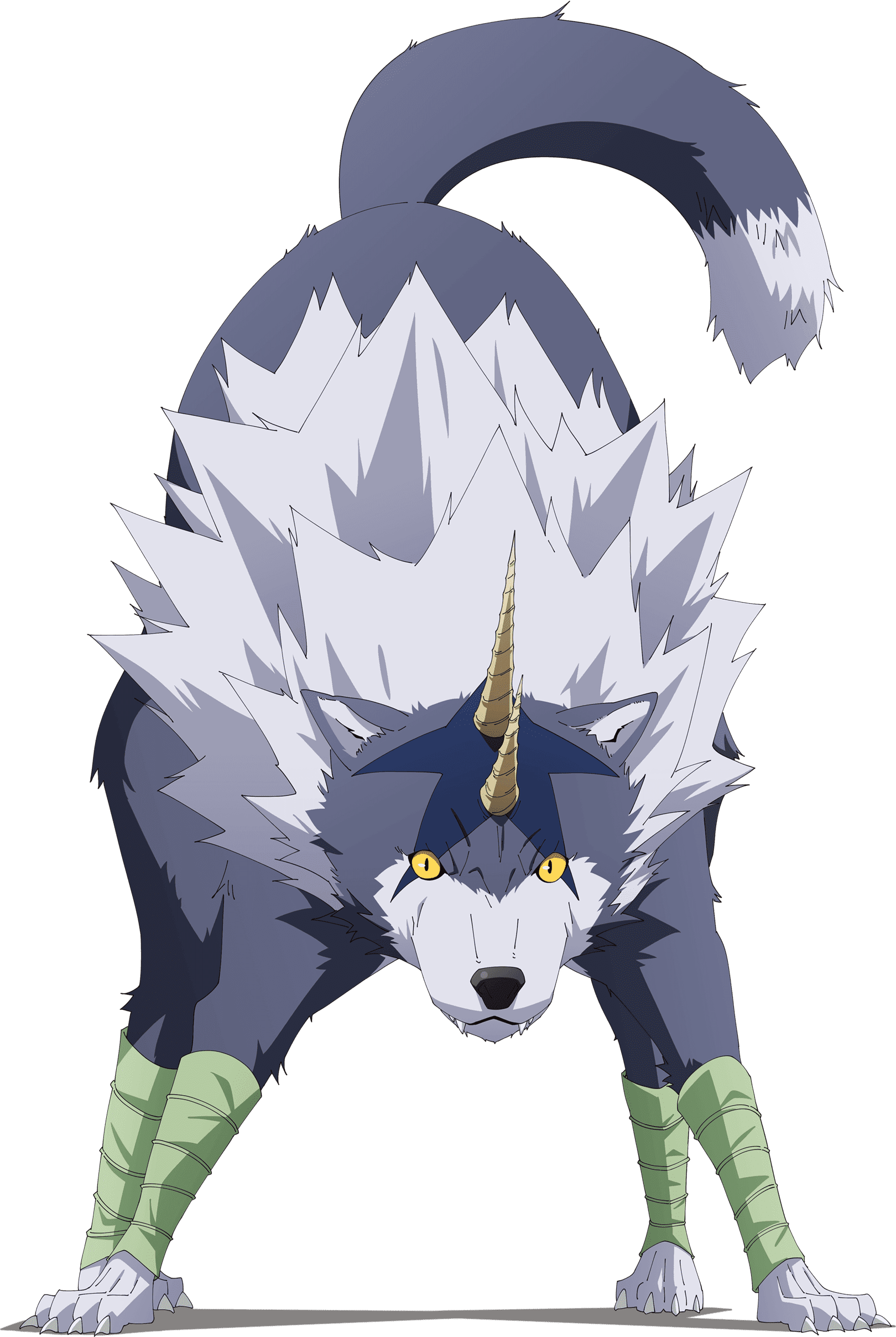 Check out this transparent Slime - Ranga the Wolf PNG image