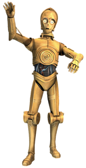 The Clone Wars – C-3PO Waving