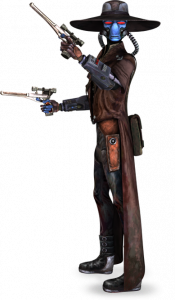 The Clone Wars Cad Bane with Weapons
