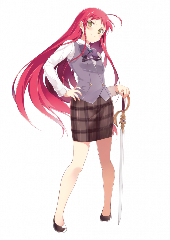The Devil is a Part-Timer! – Emi Yusa – PNG Image