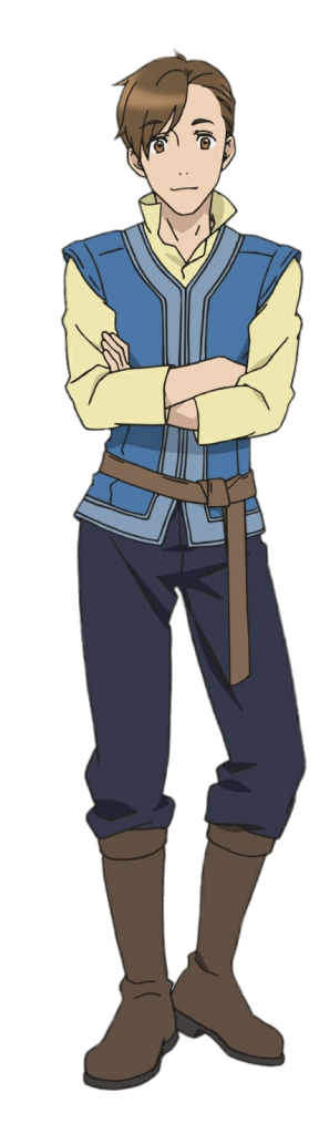 Ascendance of a Bookworm – Otto Arms Crossed – PNG Image