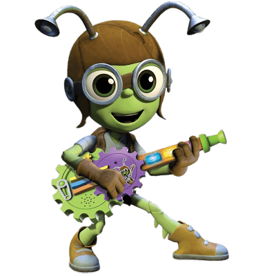 Beat Bugs – Crick on his Guitar
