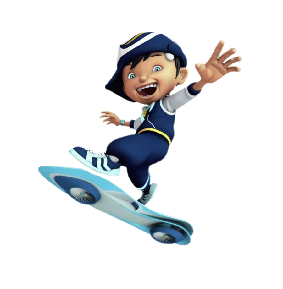 BoBoiBoy on Hoverboard