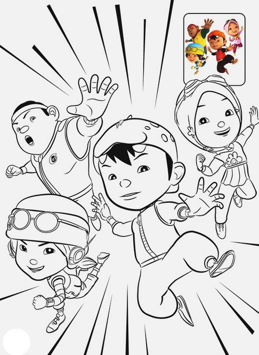 BoBoiBoy with his Friends
