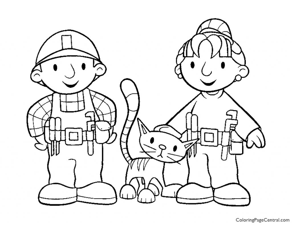 Bob the Builder with Wendy and Cat
