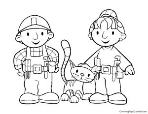 Bob the Builder Coloring Page 03