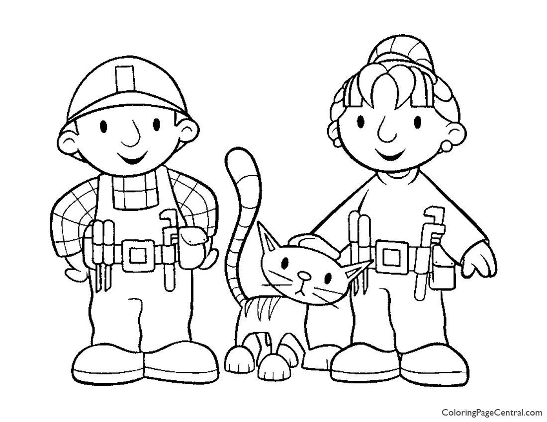 Coloring Wendy Bob The Builder Coloring Coloring Pages