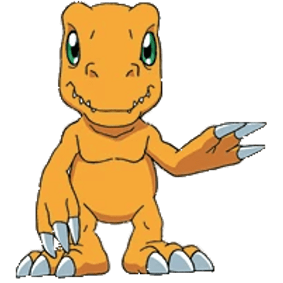 Digimon – Agumon Waving