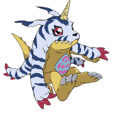 Digimon – Gabumon Jumping