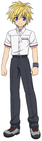Dog Days – Cinque Izumi School Boy – PNG Image