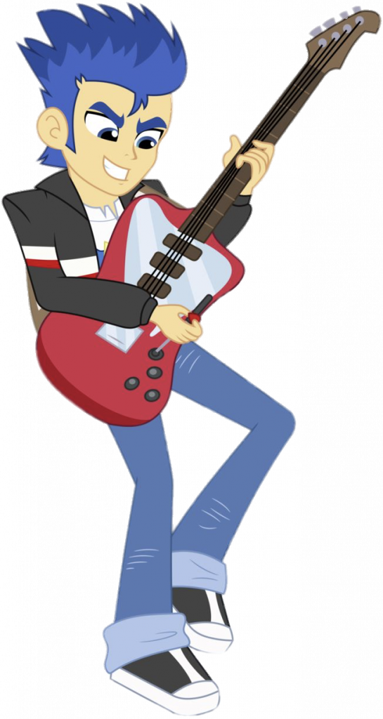 Equestria Girls – Flash Sentry with Guitar