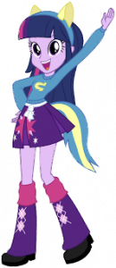 Equestria Girls Twilight Sparkle Happy