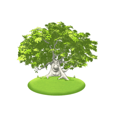 Check out this transparent Everything's Rosie - Oakley the Tree PNG image